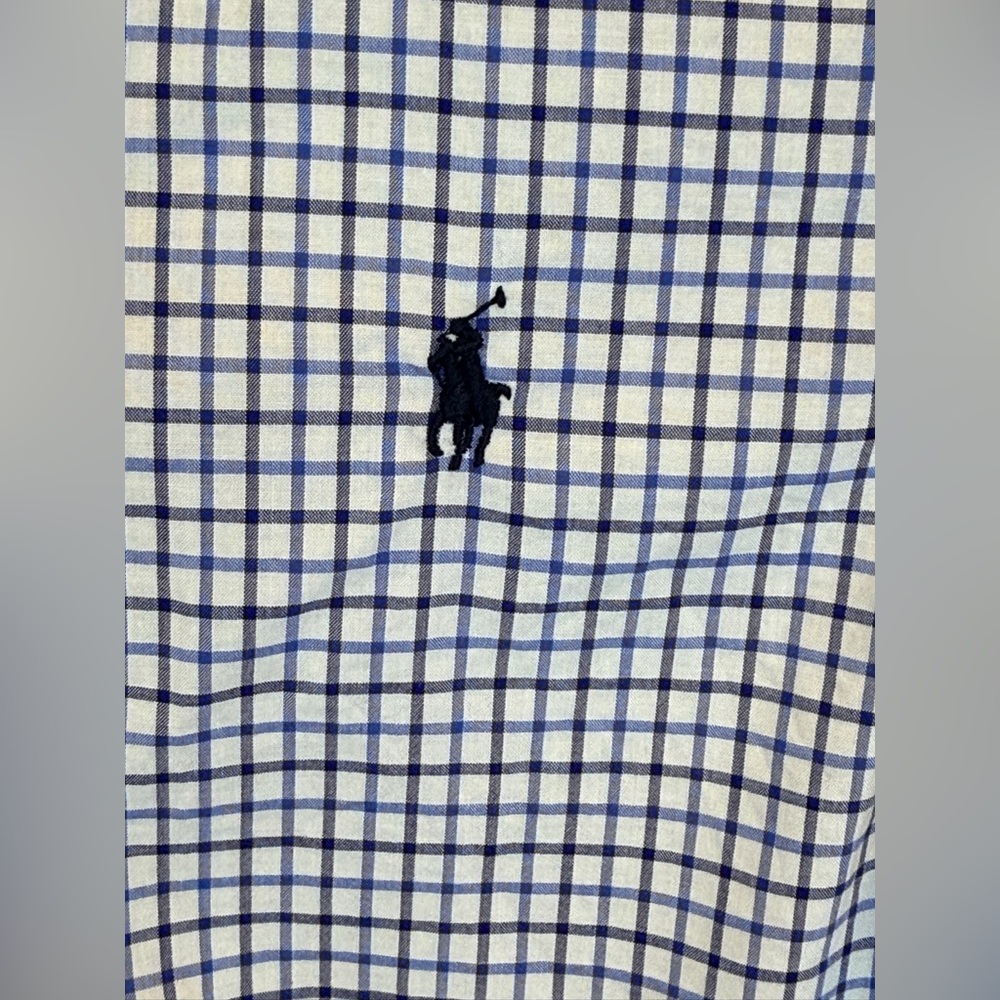 Polo Ralph Lauren Plaid Cotton Poplin Shirt- Size 7 & Size 8 - Picture 5 of 15